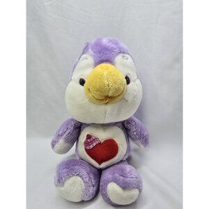 VTG Care Bears Cousins Cozy Heart Penguin 13" Plush Stuffed 1984 Kenner 1980s